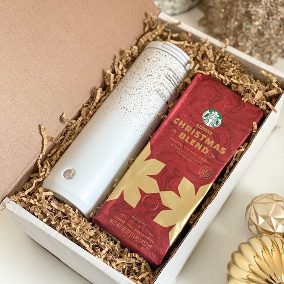 Starbucks Dining Starbucks Coffee Tumbler Holiday Gift Set Poshmark